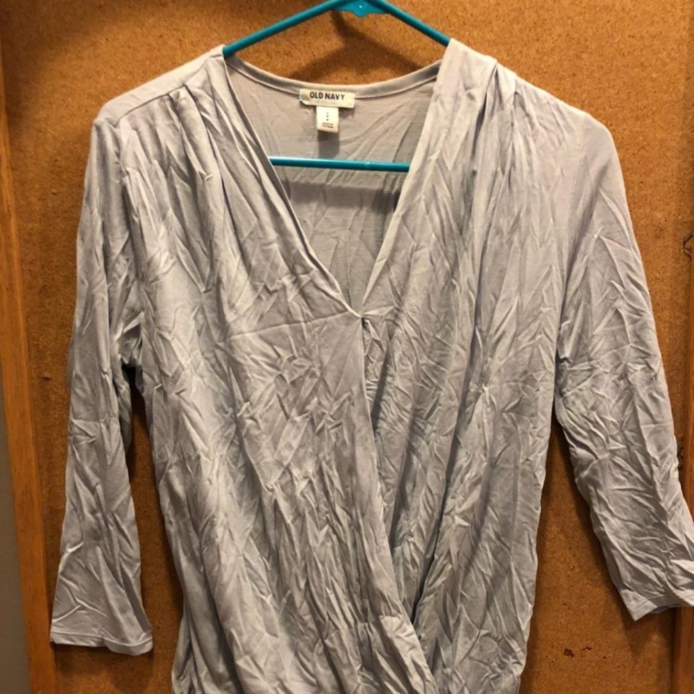 Gray shirt
